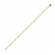 Bastón con bola metálico DQ 50mm Bronce viejo (sin níquel)