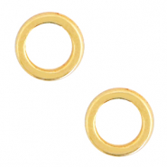 Fornituras metálicas DQ anillo 6mm Dorado (sin níquel)