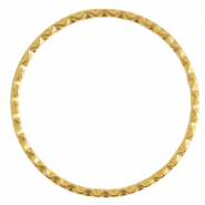 Fornituras metálicas DQ anillo cerrado 45mm Dorado (sin níquel)