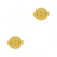 Abalorios metálicos DQ concha Dorado (sin níquel)