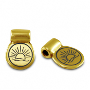 Correderas met&aacute;lica DQ sol Dorado (sin n&iacute;quel)