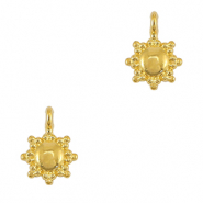 Colgantes met&aacute;licos DQ Dorado (sin n&iacute;quel)