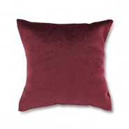 Expositor de Joyería almohadilla terciopelo suave Rojo burdeos