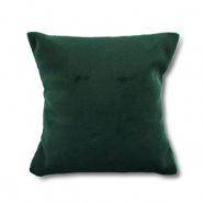 Expositor de Joyería almohadilla terciopelo suave Verde oscuro