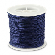 Cordón trendy 2mm Azul oscuro