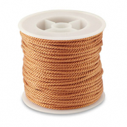 Cordón trendy 2mm Marrón camel