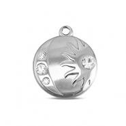 BY31® Colgantes Acero Inox luna & sol Plateado