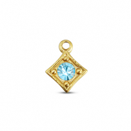 BY31® Colgantes Acero Inox rombo Dorado-agua
