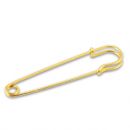 Fornituras metálicas imperdible decorativo Dorado