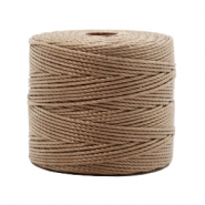 Hilo nylon S-Lon 0.5mm Marrón medio