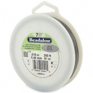 Hilo para enfilar Beadalon7 hilos 0.46mm Acero inox brillante