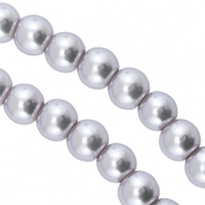 Perlas de cristal 8mm Gris