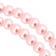 Perlas de cristal 8mm Rosado