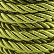 Cordón trendy espiral 10mm Verde oliva
