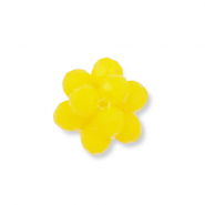 Colgantes faceteados flor Amarillo