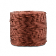 Hilo nylon S-Lon 0.5mm Marrón caoba