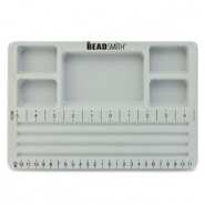 Beadsmith tablero para abalorios con tapa Gris
