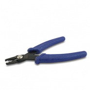 Beadalon alicate de prensado para chafas Mighty Azul-negro