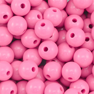 DQ Abalorios acr&iacute;licos 10 mm Rosa