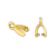 Fornituras Acero Inox enganche para colgante Dorado