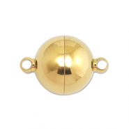 Fornituras Acero Inox cierre magnético bola 16mm Dorado