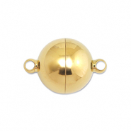 Fornituras Acero Inox cierre magnético bola 14mm Dorado