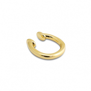 Pendientes ear cuff Acero Inox Dorado