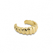 Pendientes ear cuff Acero Inox Dorado