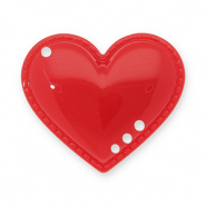 Colgantes llamativos corazón Rojo