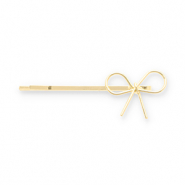 Accesorios para el pelo pasador para pelo lazo Dorado