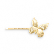 Accesorios para el pelo pasador para pelo mariposa Dorado