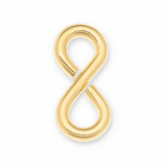 Fornituras metálicos DQ Eco-brass® anillas "8" Dorado (sin níquel)
