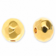 Abalorios met&aacute;licos DQ faceteada 4mm Dorado (sin n&iacute;quel)