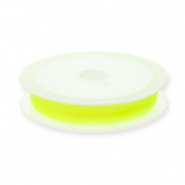 Hilo para enfilado el&aacute;stico 0.5mm Amarillo ne&oacute;n
