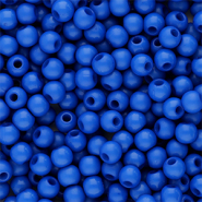 Abalorios acrílicos 4 mm brillante Azul
