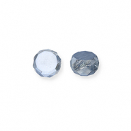 Abalorios faceteados Azul-revestimiento pearl shine