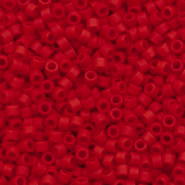 Abalorios Miyuki Delica's 11/0 Opaque matte red DB-753
