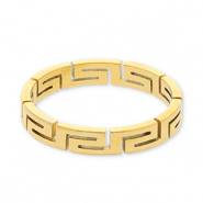 Anillos Acero Inox Dorado