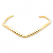 Pulseras Acero Inox bangle Dorado