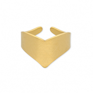 Anillos Acero Inox Dorado