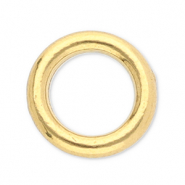 Fornituras acero inox anillo cerrado 8mm Dorado