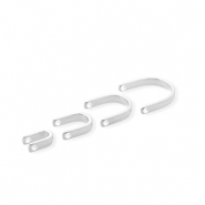 Colgantes met&aacute;licos DQ&reg; arco set de 4 Plateado vieja (sin n&iacute;quel)