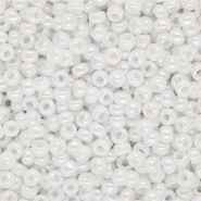 Rocalla Miyuki 8/0 Opaque Ab White 8-471
