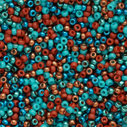 Rocalla Miyuki 11/0 Blue Corals mix143 