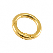Fornituras met&aacute;licas DQ llavero 20mm Dorado (sin n&iacute;quel)