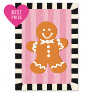 BY31&reg; Tarjetas para joyer&iacute;a mu&ntilde;eco de gengibre Negro-blancuzco-rosa-marr&oacute;n