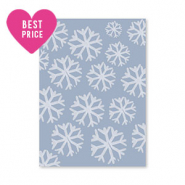 Tarjetas de joyería nieve Azul-azul claro