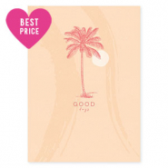 Tarjetas para joyería "Good days" Beige albaricoque