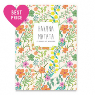 Tarjetas para joyería "Hakuna Matata" Multicolor