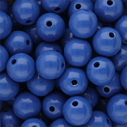 DQ Abalorios acrílicos 12 mm brillante Dazzling blue 18-3949 TCX